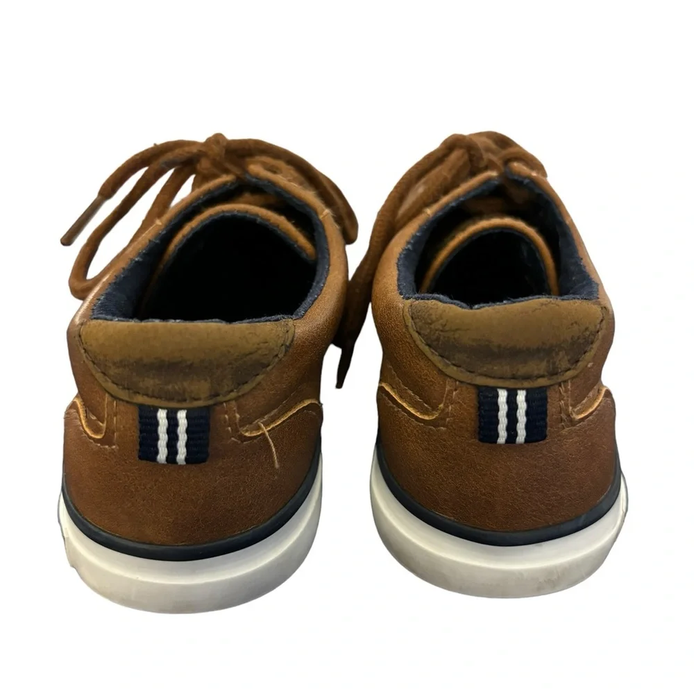 Nautica Boys Brown Lace-Up Shoes Size‎ 12